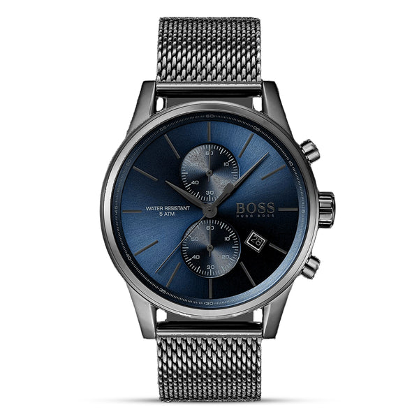 Hugo Boss Chronograph Mesh Blue Dial Men's Watch | HB1513677