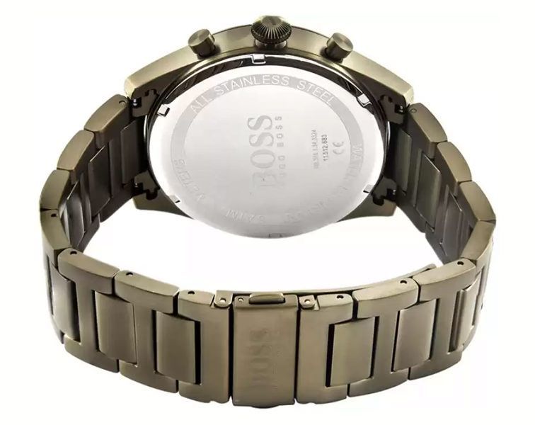 Hugo Boss Pioneer Quartz Gray Dial Men's Watch HB1513715