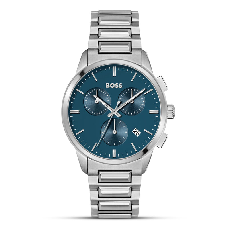 Hugo Boss Dapper Chrono Blue Dial Men's Watch| HB1513927