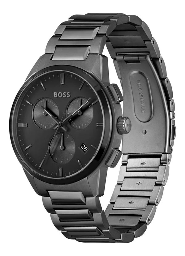 Hugo Boss Dapper Chrono Black Dial Men's Watch| HB1513929