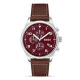 Hugo Boss Chronograph Maroon Dial Men's Watch | HB1513988