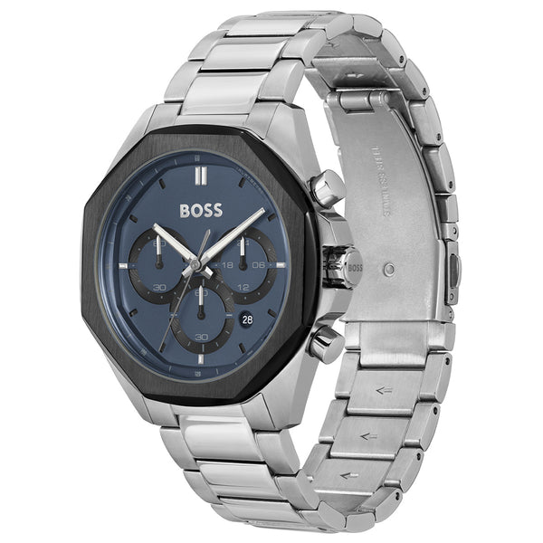 Hugo Boss Cloud Heren Horloge Blue Dial Men's Watch HB1514015