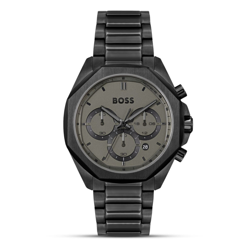 Hugo Boss Cloud Heren Horloge Black Dial Men's Watch | HB1514016