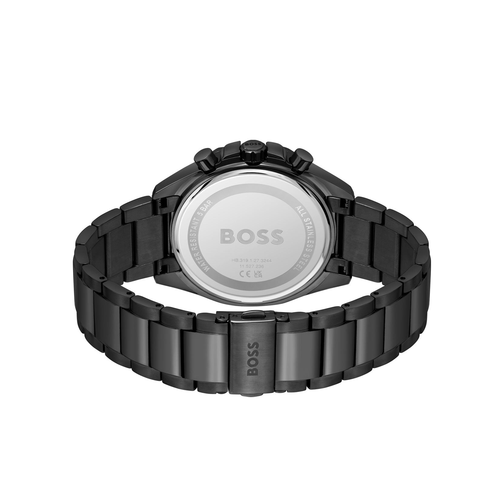 Hugo Boss Cloud Heren Horloge Black Dial Men's Watch| HB1514016