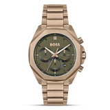 Hugo Boss Cloud Heren Horloge Green Dial Men's Watch| HB1514019