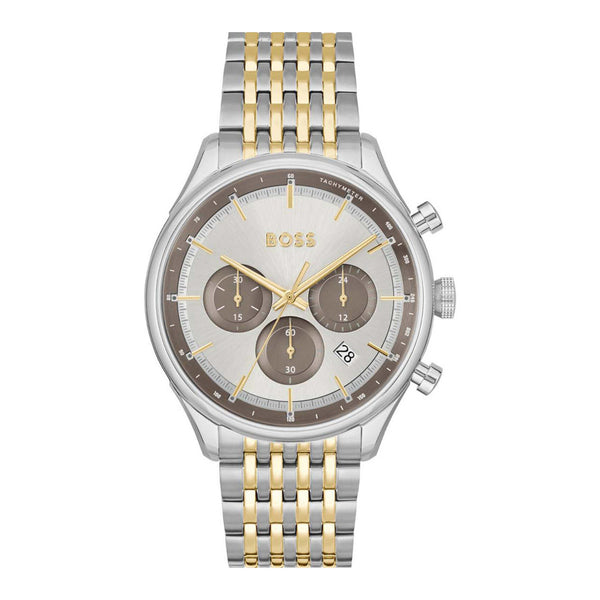 Hugo Boss Two-Tone Heren Horloge Men's Watch| HB1514053