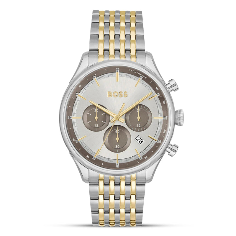 Hugo Boss Two-Tone Heren Horloge Men's Watch | HB1514053