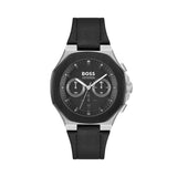 Hugo Boss Taper Black Dial Leather Men's Watch| HB1514085