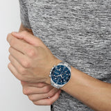 Hugo Boss Runner Chronograph Blue Dial Men's Watch | HB1514143