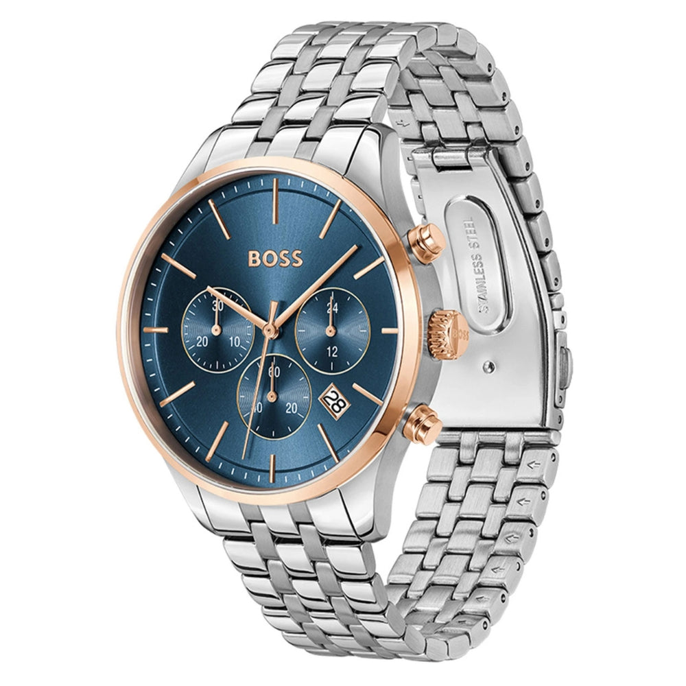 HUGO BOSS Avery Chronograph Blue Dial Men's Watch | HB1514158