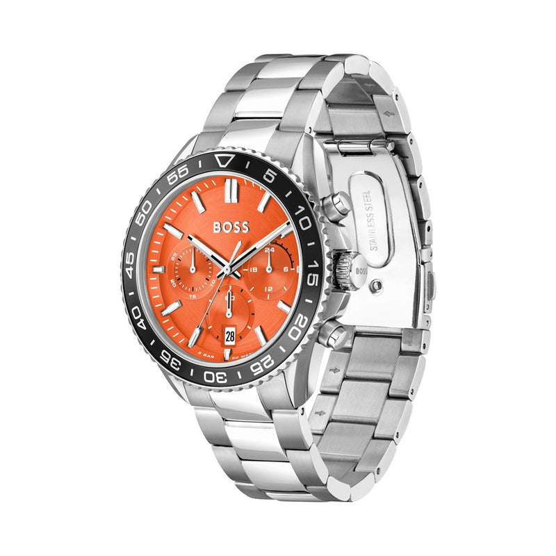 Hugo Boss Runner Chronograph Orange Dial Men's Watch | HB1514162