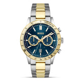 Hugo Boss Allure Two Tone Blue Dial Men's Watch | HB1514163