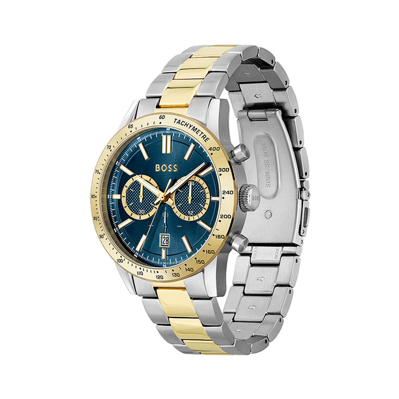 Hugo Boss Allure Two Tone Blue Dial Men's Watch | HB1514163