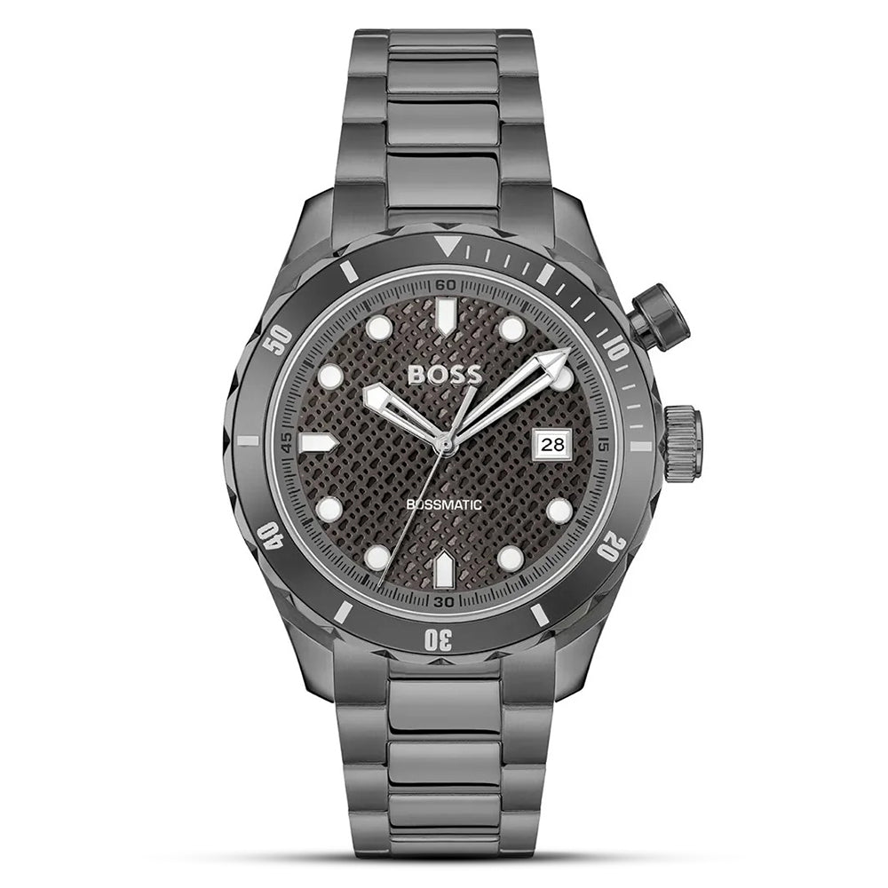 Hugo Boss Bossmatic Grey Dial Men's Watch | HB1514213