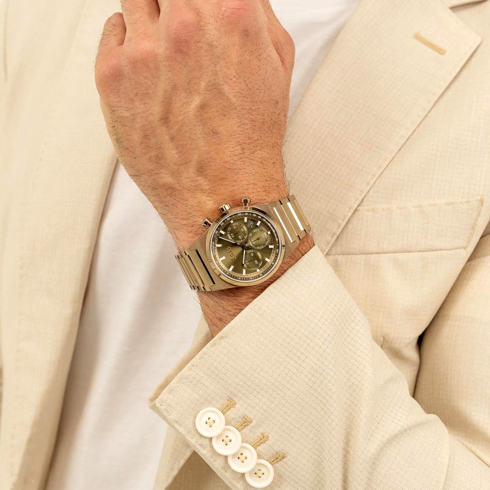 Hugo Boss  Horloge Chronograph Green Dial Men's Watch | HB1514222