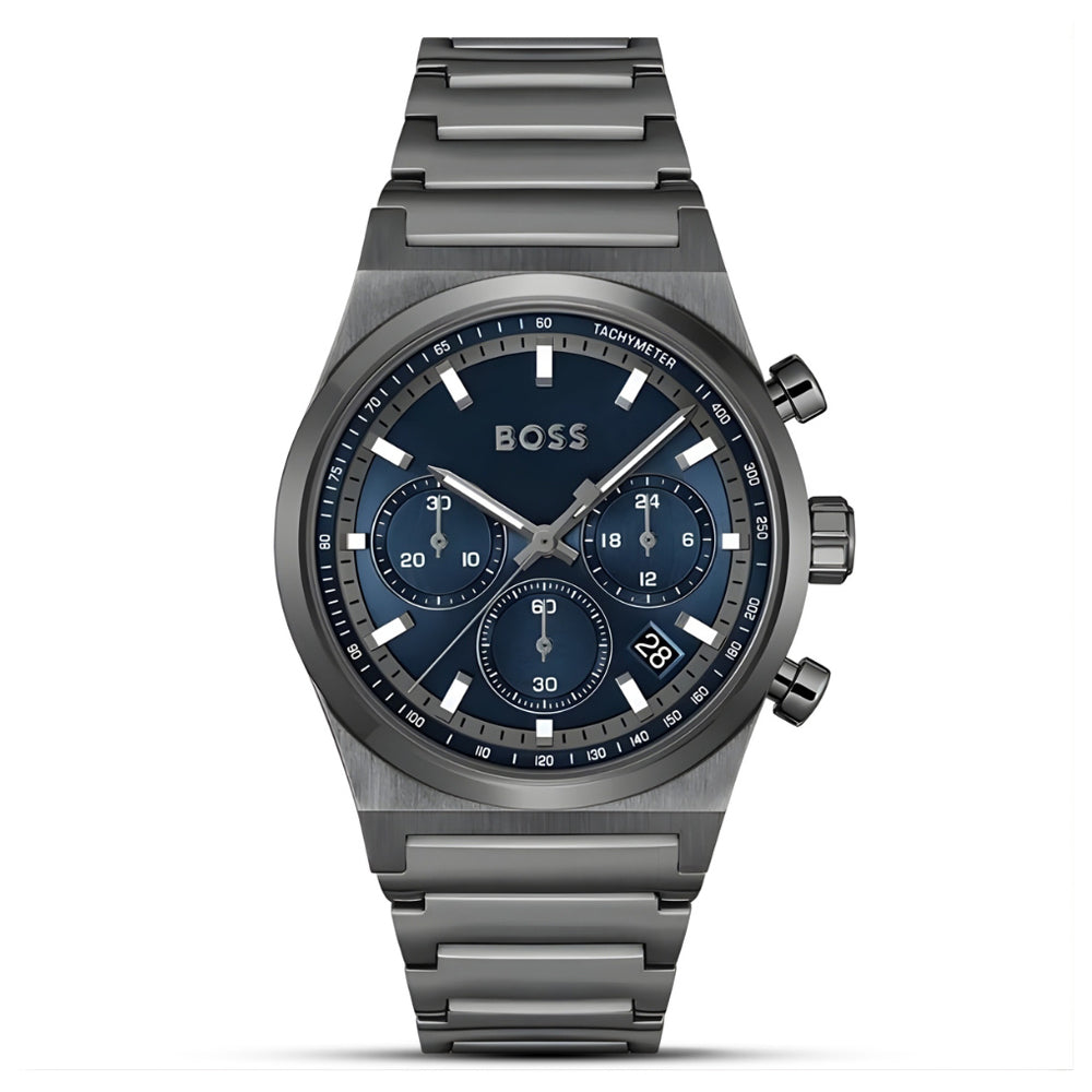 HUGO BOSS Horloge Chronograph Blue Dial Men's Watch | HB1514223