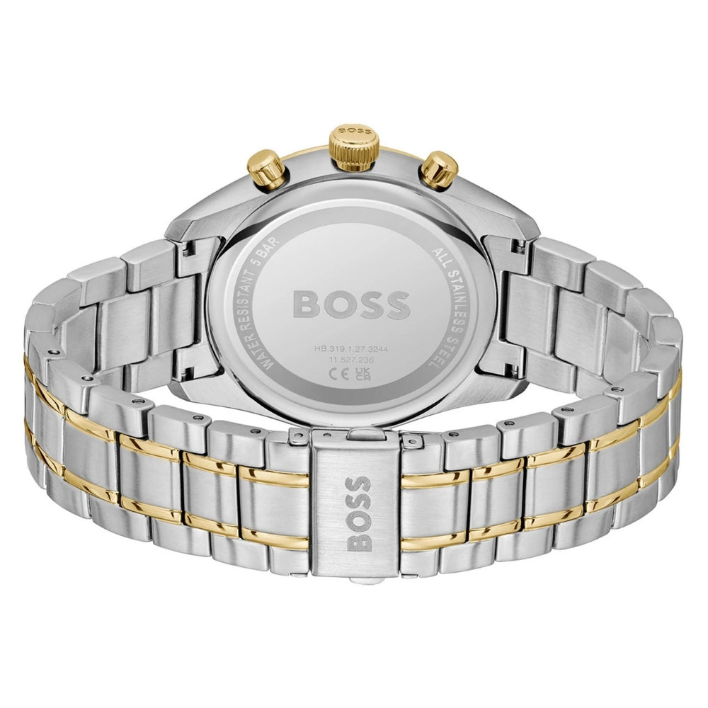 Hugo Boss Grand Prix Two Tone Olive Green Dial Men's Watch | HB1514227
