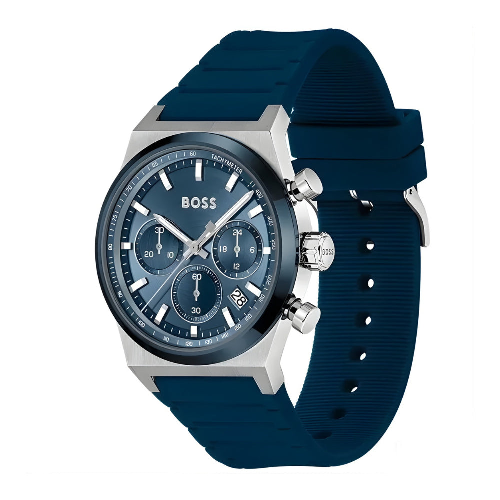 Hugo Boss Candor Chrono Blue Dial Men's Watch | HB1514243