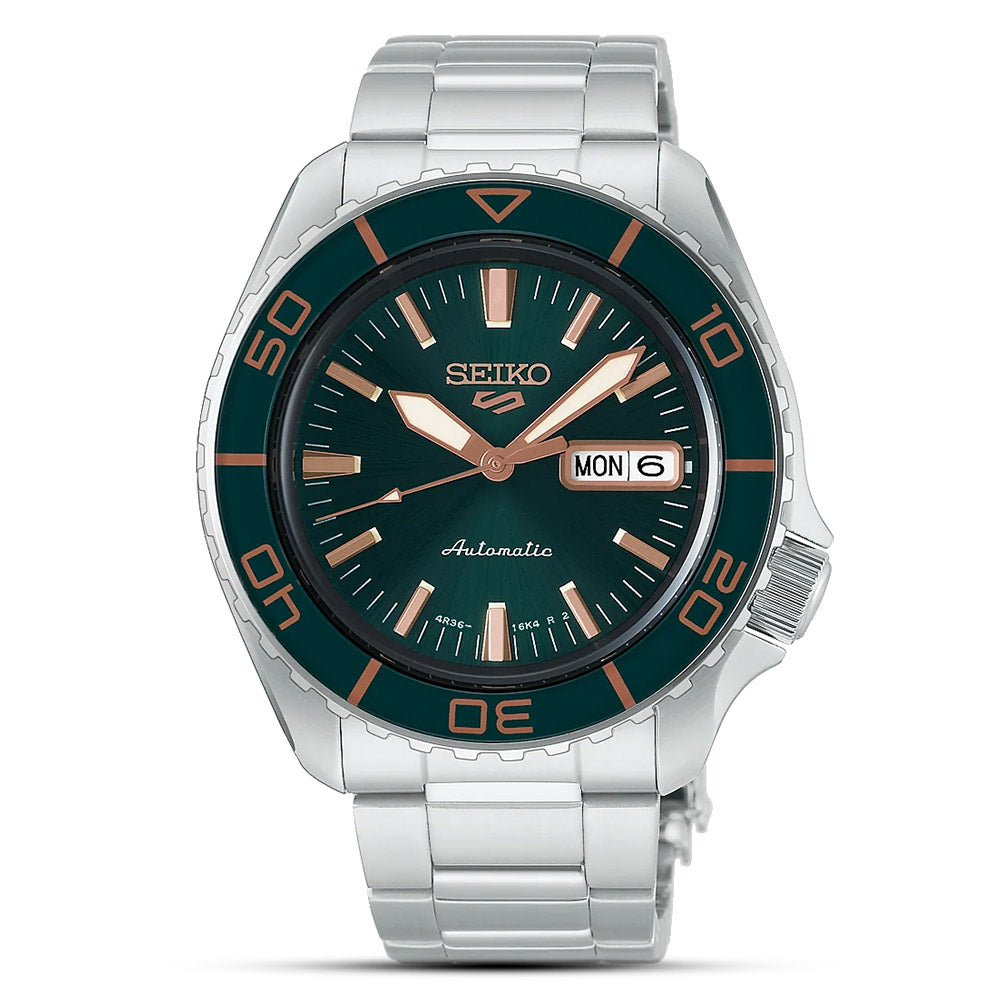 Seiko 5 Sports Green Dial Automatic Watch HDB005K1