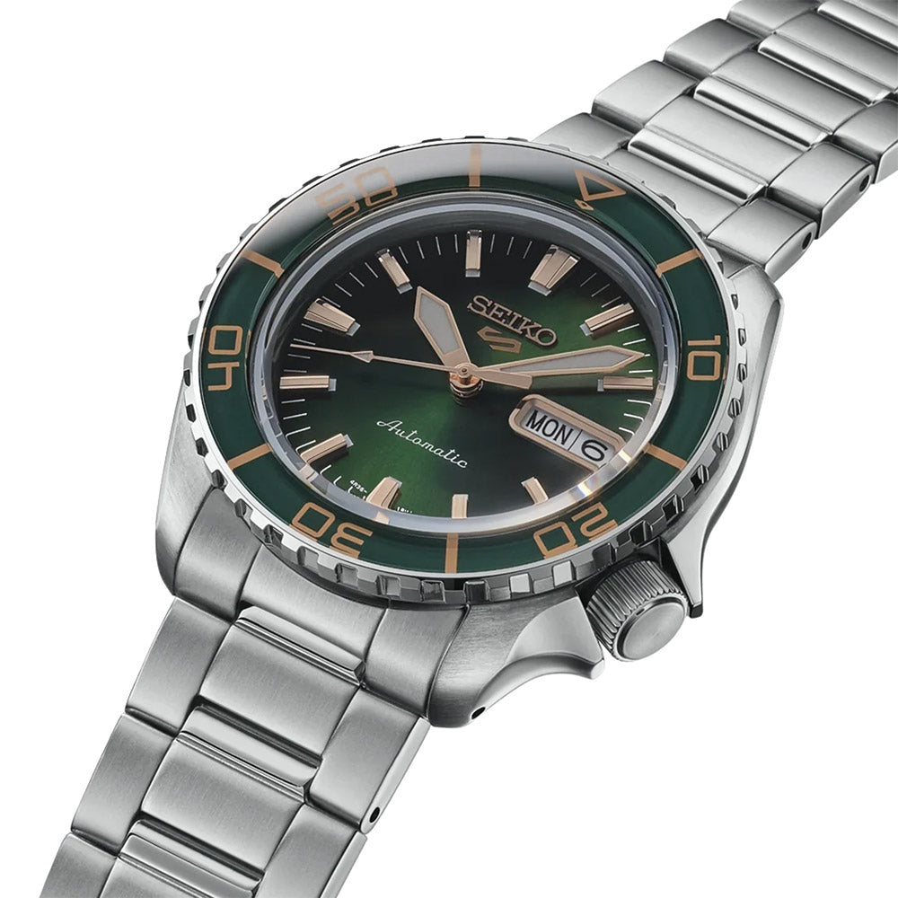 Seiko 5 Sports Green Dial Automatic Watch HDB005K1