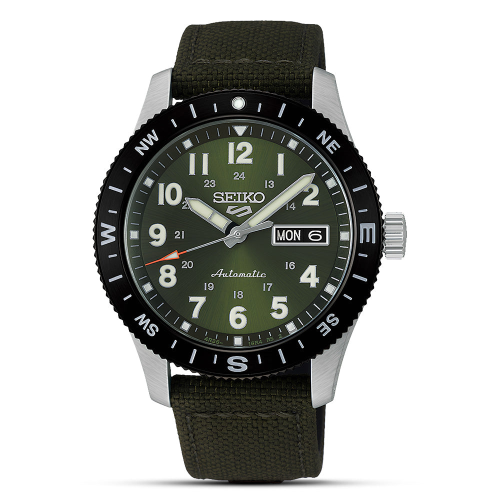 Seiko 5 Sports Field Series Green Dial Watch HDB008K1