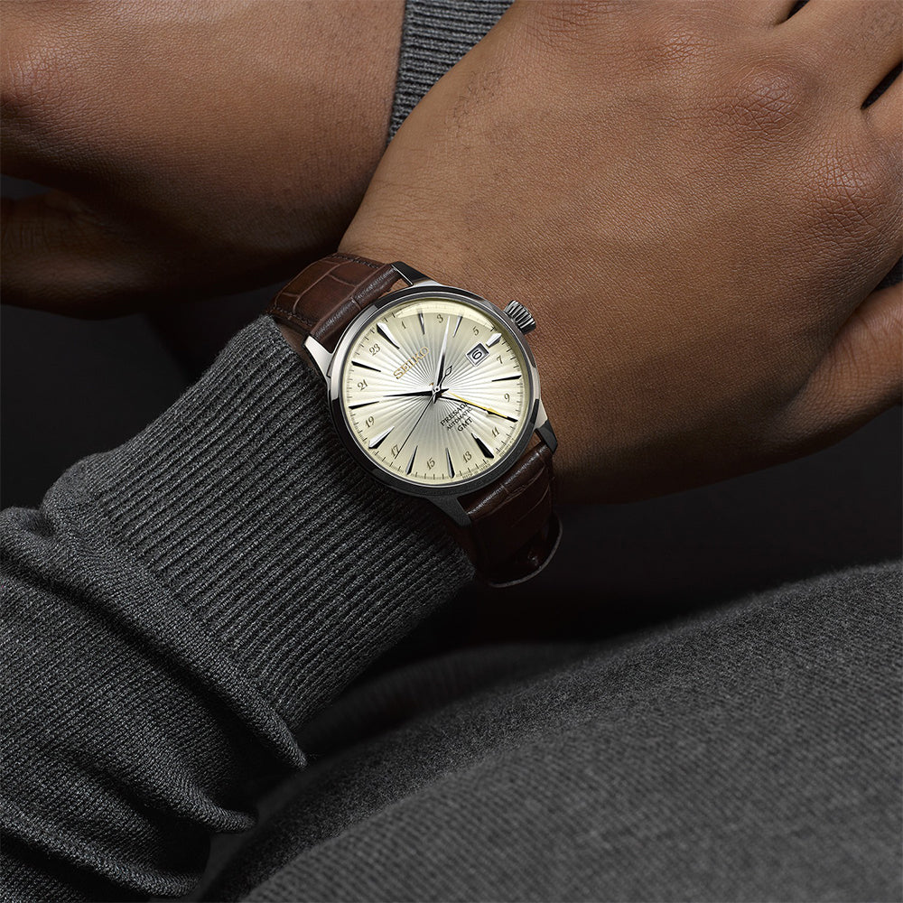 Seiko Presage Cocktail Time GMT 'Acacia' Automatic Watch SSK041J1