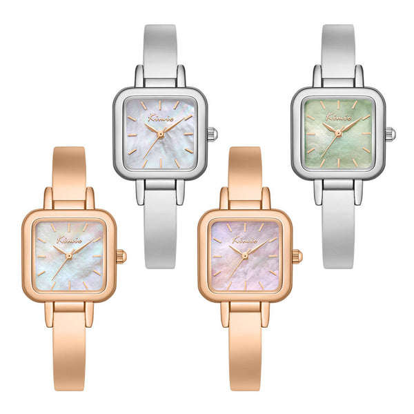 Kimio Square Shape Multi Color Bracelet Ladies Watch | K6619S