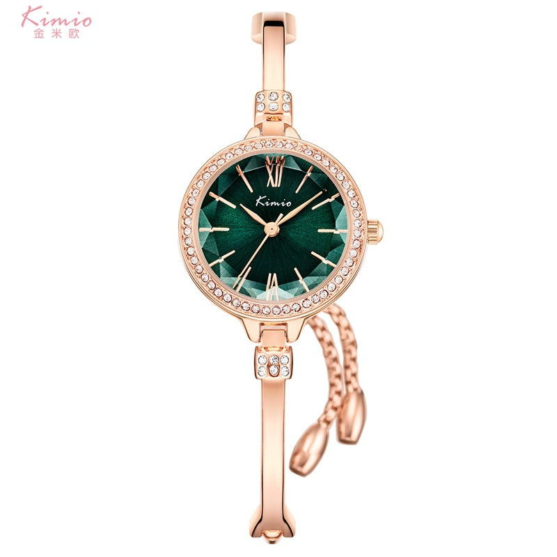 Kimio Jinmio Multi Color Dial Ladies Bracelet Watch K6416S-GZ1RRL