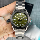 Alba Analog Dark Green Sunray Dial Men's Watch | AS9P97X