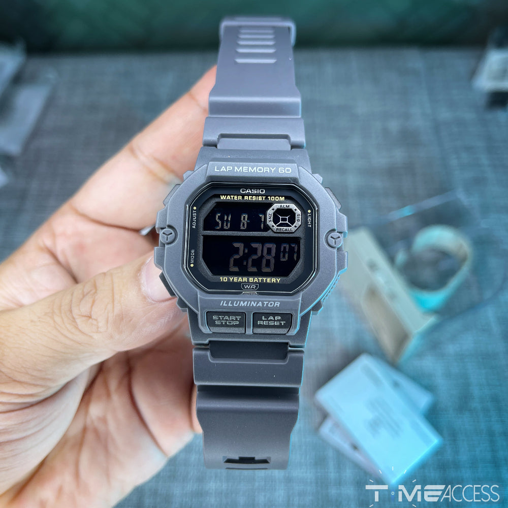 Casio Sporty Digital Black Dial Men's Watch | WS-1400H-8BVDF