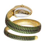 Just Cavalli Glam Snake Green Dial Ladies Watch | JC1L251M0035