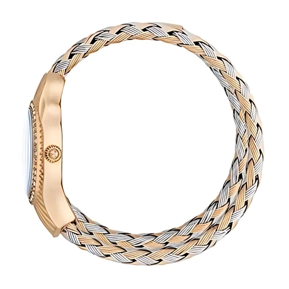 Just Cavalli Signature Snake Quartz Dark Blue Dial Ladies Watch | JC1L305M0065