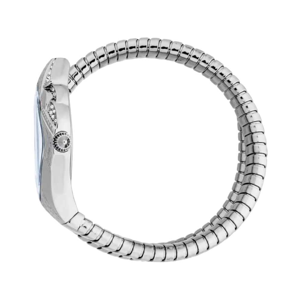 Just Cavalli Signature Snake  Blue Dial Ladies Watch | JC1L306M0015