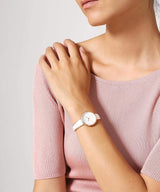 Calvin Klein Seduce Two-Tone White Dial Ladies Watch K4E2N616