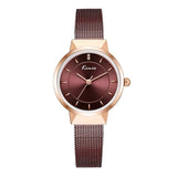 KIMIO Stainless Steel Mesh Strap Ladies Watch | K6342S