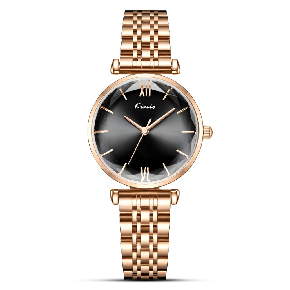 Kimio Black Dial Ladies Watch K6359M-CZ1RRH