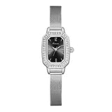 KIMIO Crystal Stainless Mesh Strap Ladies Watch | K6362S