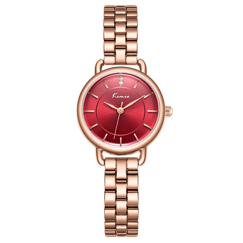 Kimio Vivid Red Dial Ladies Watch K6405S-GZ1RRE