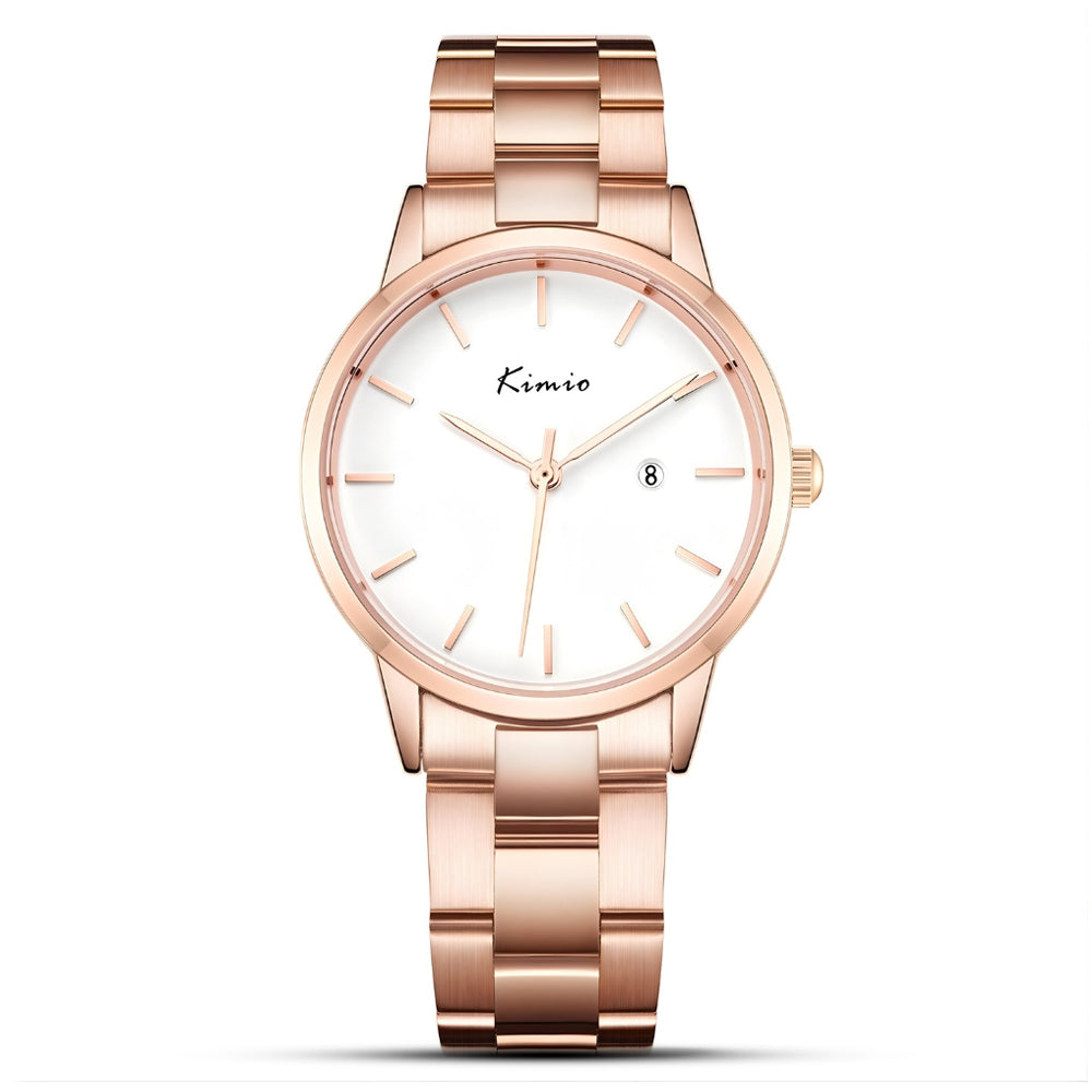 Kimio CELET Rose Gold/Gold Tone  Ladies Watch K6420M-CZ2RRR
