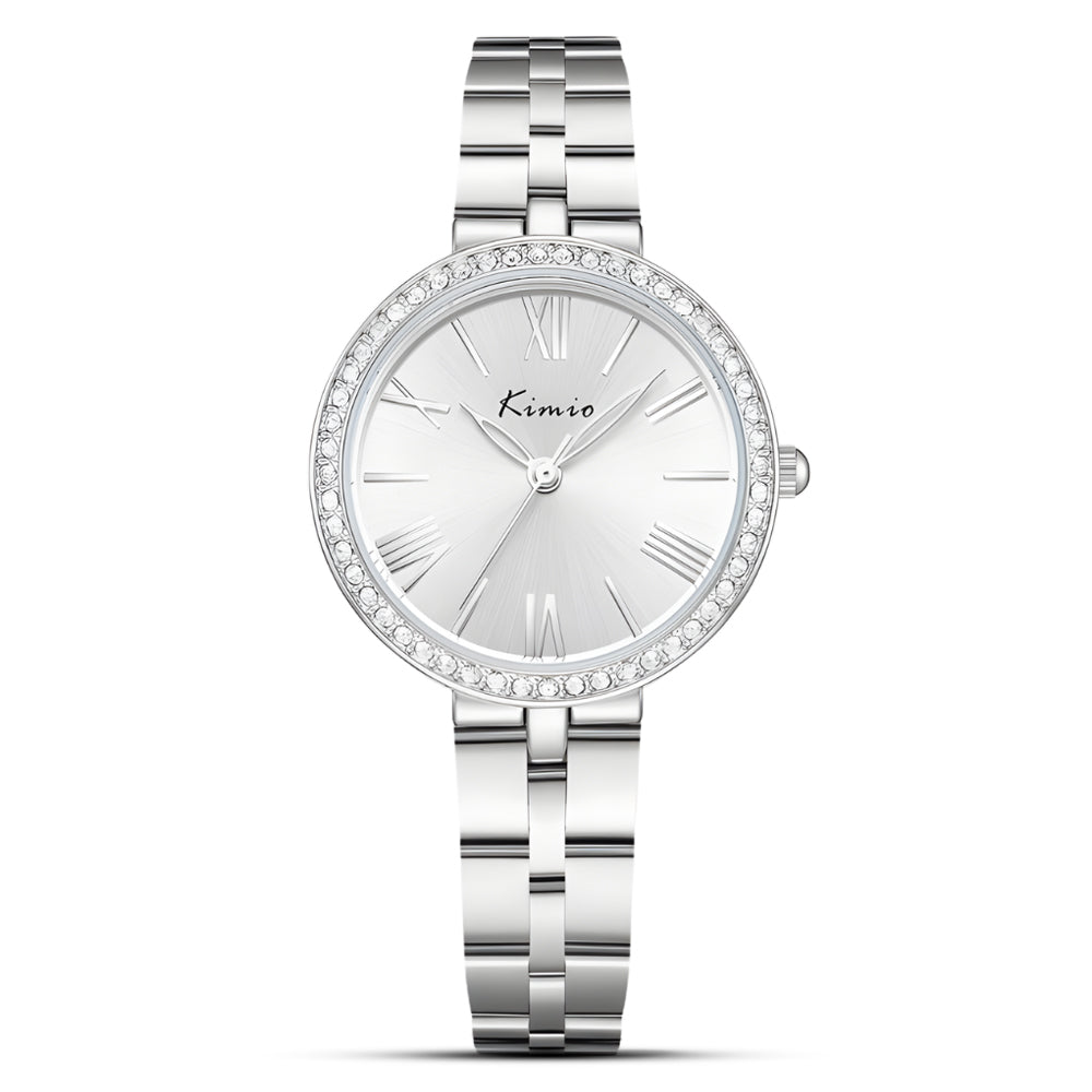 Kimio Jinmio Green/Multi Color Dial Ladies Watch | K6429M