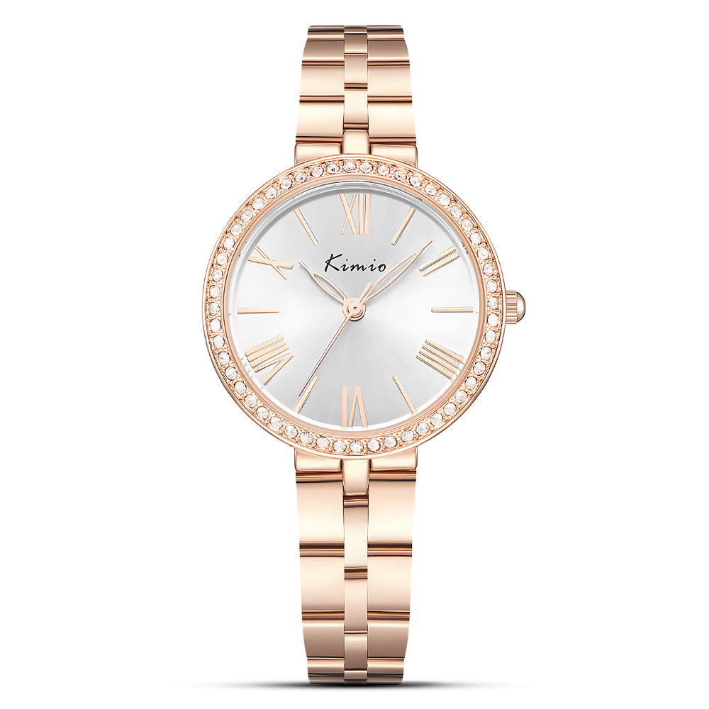 Kimio Jinmio Green/Multi Color Dial Ladies Watch | K6429M