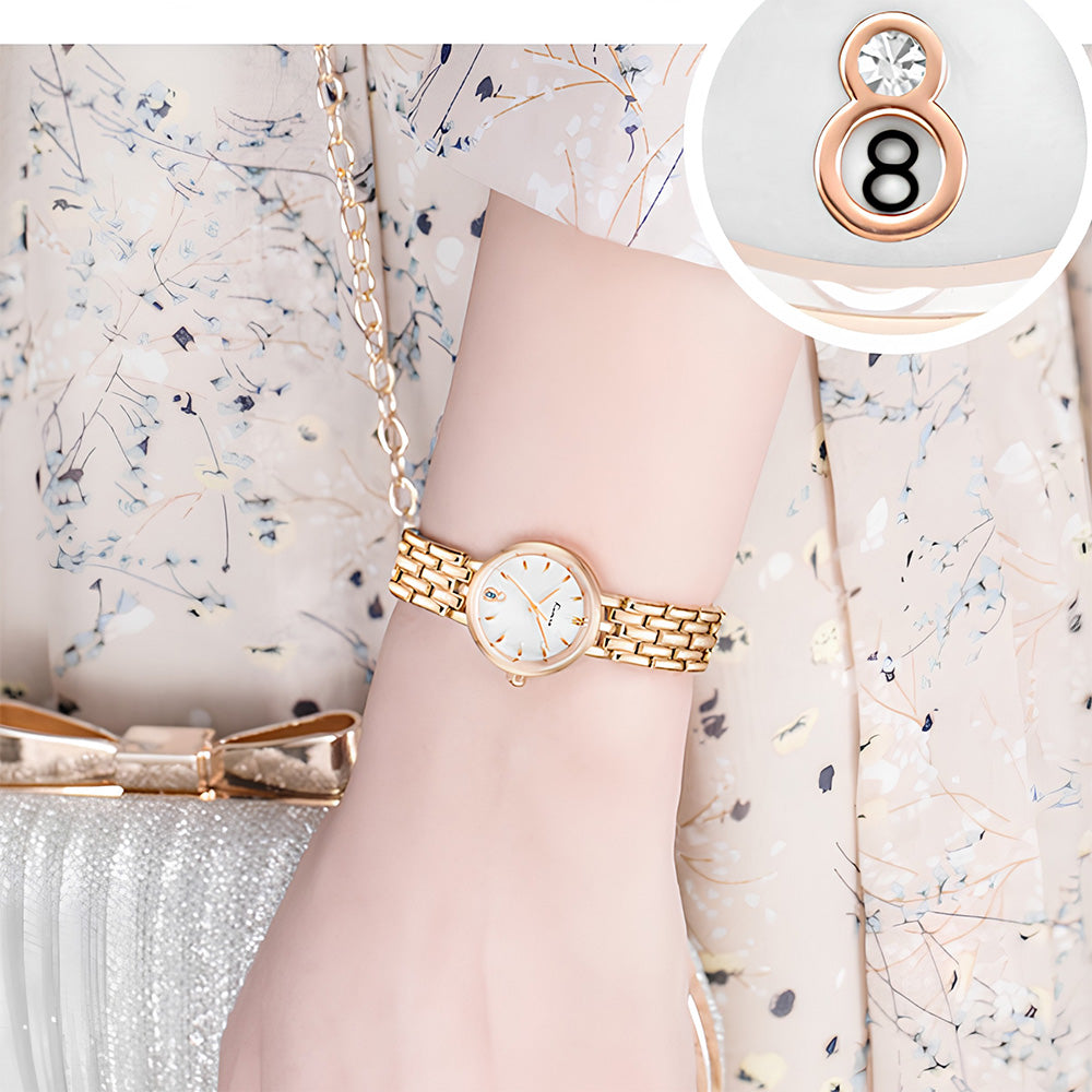 Kimio Round Dial Ladies Watch K6486S