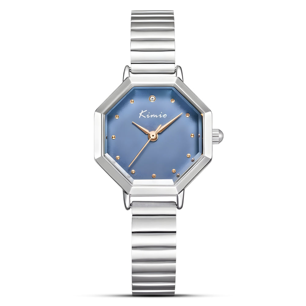 KIMIO Quartz Stainless Steel Multi-colour Ladies Watch| K6495S