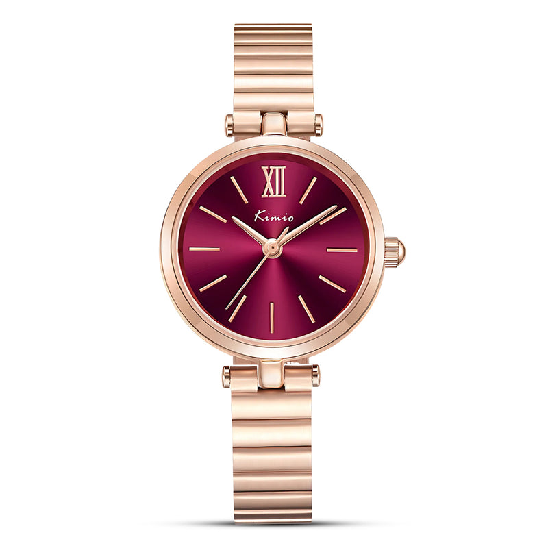 KIMIO COXRY Quartz Rose Gold Tone Ladies Watch | K6500S