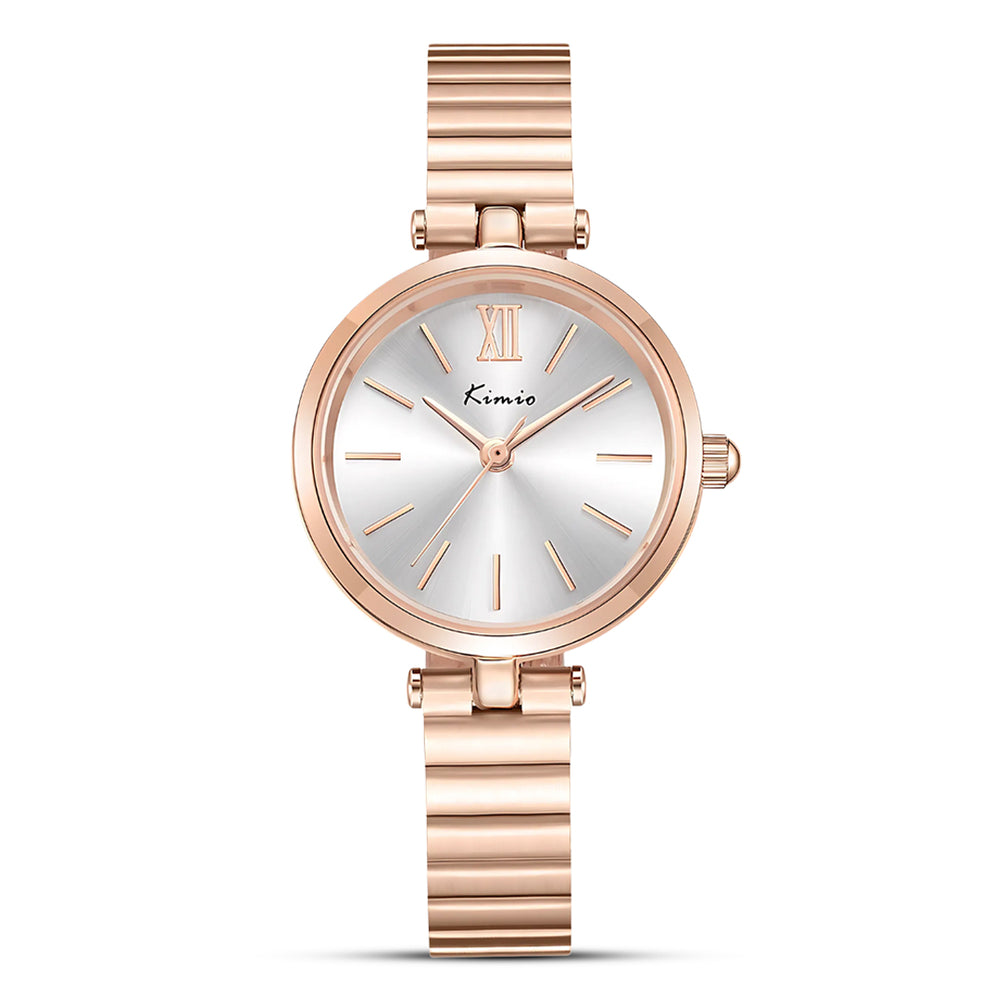 Kimio KIMIO COXRY Quartz Rose Gold Tone Ladies Watch | K6500S