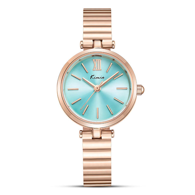 KIMIO COXRY Quartz Rose Gold Tone Ladies Watch | K6500S