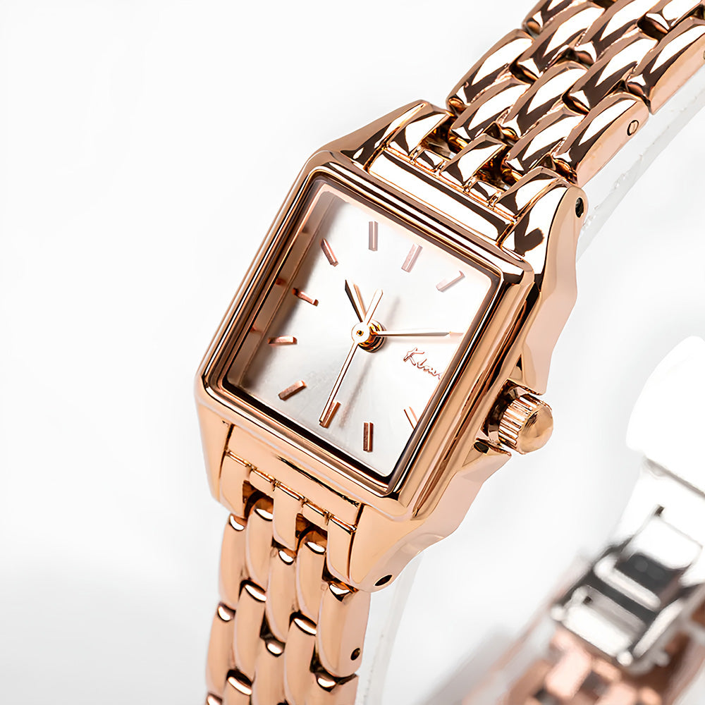 Kimio White Velvet Dial Ladies Watch | K6522S