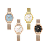 KIMIO Ins Wind Shape Mesh Strap Ladies Watch | K6528S