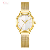 KIMIO Ins Wind Shape Mesh Strap Ladies Watch | K6528S