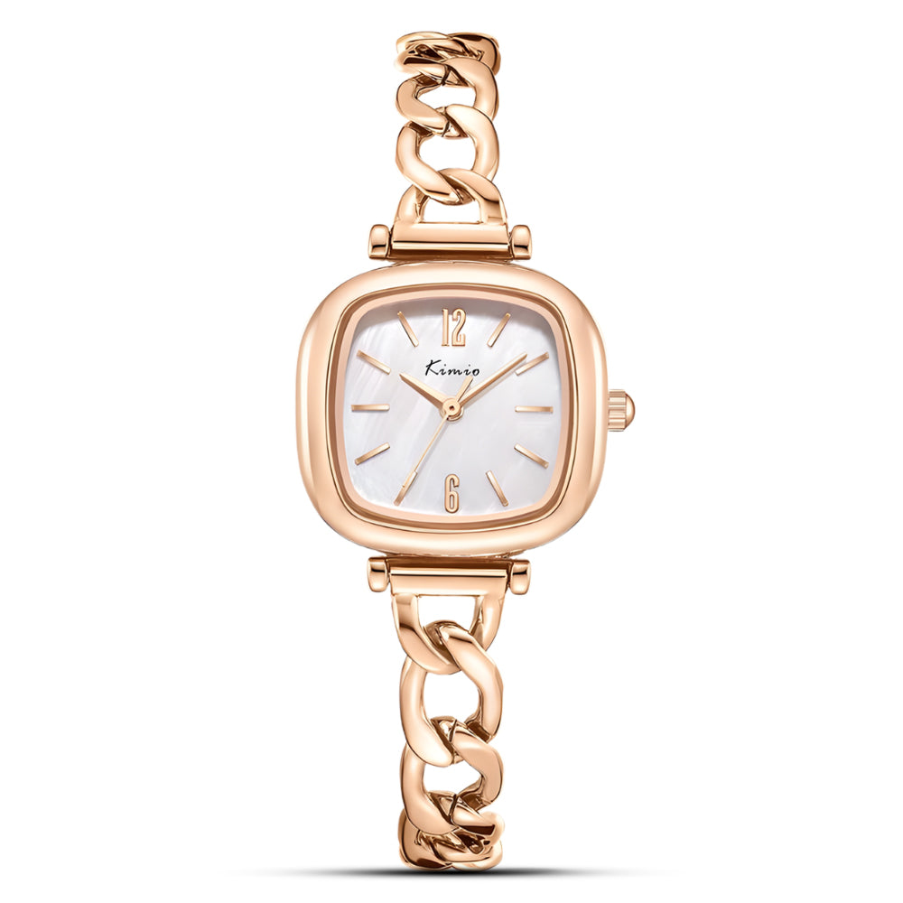 Kimio Square Dial Bracelet Ladies Watch K6531S